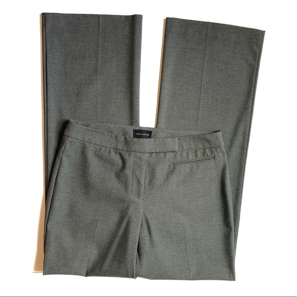 THE LIMITED Gray Dress Pants / slacks size 6 - Picture 2 of 8